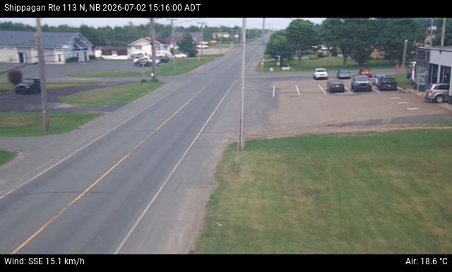Web Cam image of Shippagan (NB Highway 113)