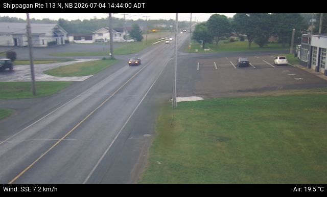 Web Cam image of Shippagan (NB Highway 113)