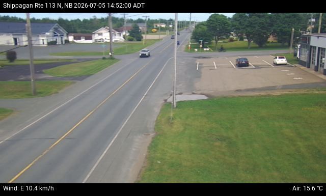 Web Cam image of Shippagan (NB Highway 113)