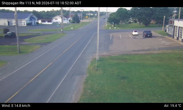 Web Cam image of Shippagan (NB Highway 113)
