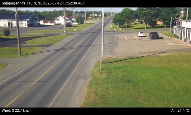 Web Cam image of Shippagan (NB Highway 113)