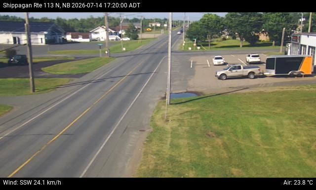 Web Cam image of Shippagan (NB Highway 113)
