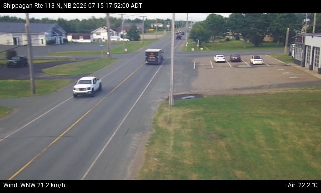 Web Cam image of Shippagan (NB Highway 113)