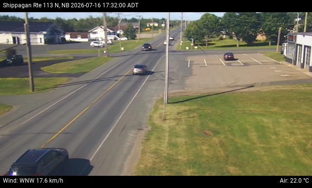 Web Cam image of Shippagan (NB Highway 113)