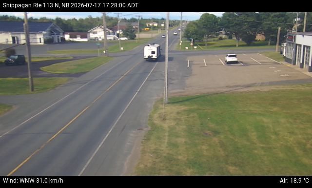 Web Cam image of Shippagan (NB Highway 113)