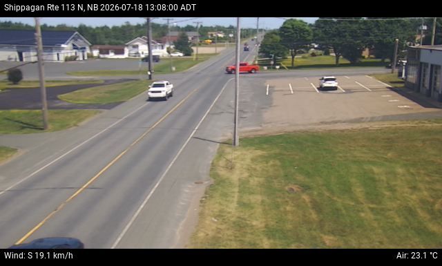 Web Cam image of Shippagan (NB Highway 113)