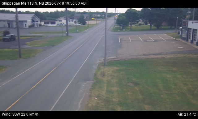 Web Cam image of Shippagan (NB Highway 113)