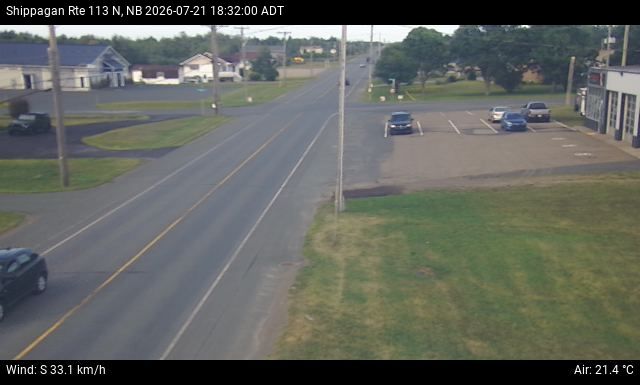 Web Cam image of Shippagan (NB Highway 113)