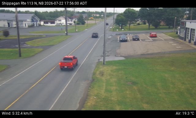Web Cam image of Shippagan (NB Highway 113)