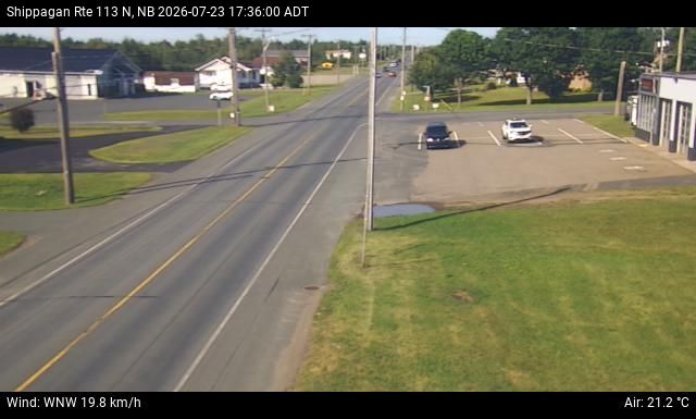 Web Cam image of Shippagan (NB Highway 113)