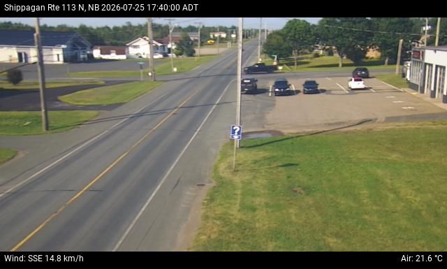 Web Cam image of Shippagan (NB Highway 113)