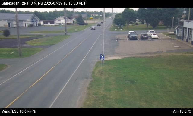 Web Cam image of Shippagan (NB Highway 113)