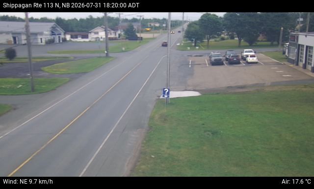 Web Cam image of Shippagan (NB Highway 113)