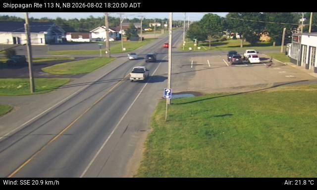 Web Cam image of Shippagan (NB Highway 113)
