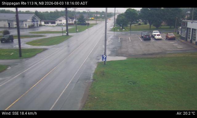 Web Cam image of Shippagan (NB Highway 113)