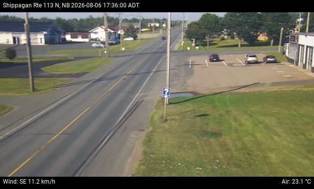 Web Cam image of Shippagan (NB Highway 113)