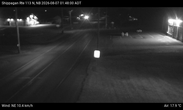 Web Cam image of Shippagan (NB Highway 113)
