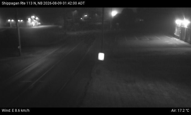 Web Cam image of Shippagan (NB Highway 113)