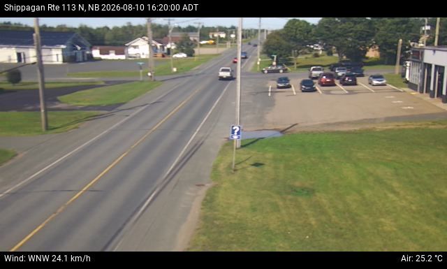 Web Cam image of Shippagan (NB Highway 113)