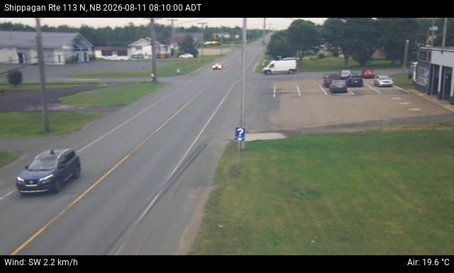 Web Cam image of Shippagan (NB Highway 113)