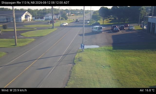 Web Cam image of Shippagan (NB Highway 113)
