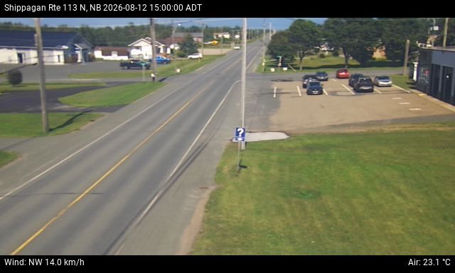 Web Cam image of Shippagan (NB Highway 113)