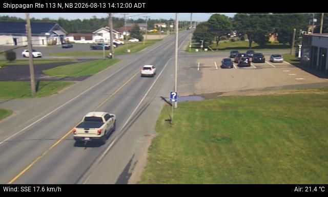 Web Cam image of Shippagan (NB Highway 113)