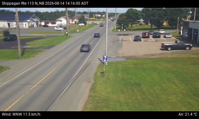 Web Cam image of Shippagan (NB Highway 113)