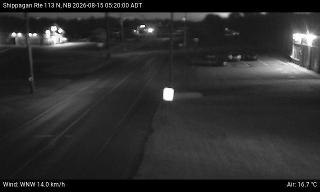 Web Cam image of Shippagan (NB Highway 113)