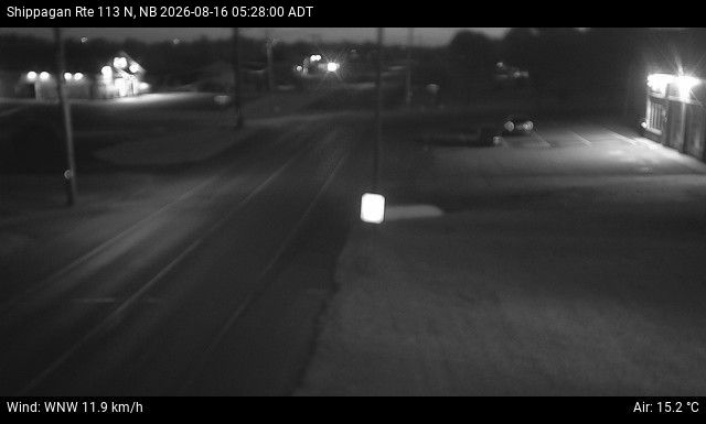Web Cam image of Shippagan (NB Highway 113)