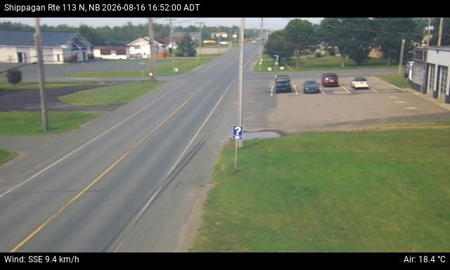Web Cam image of Shippagan (NB Highway 113)