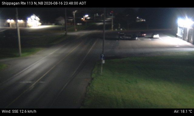 Web Cam image of Shippagan (NB Highway 113)