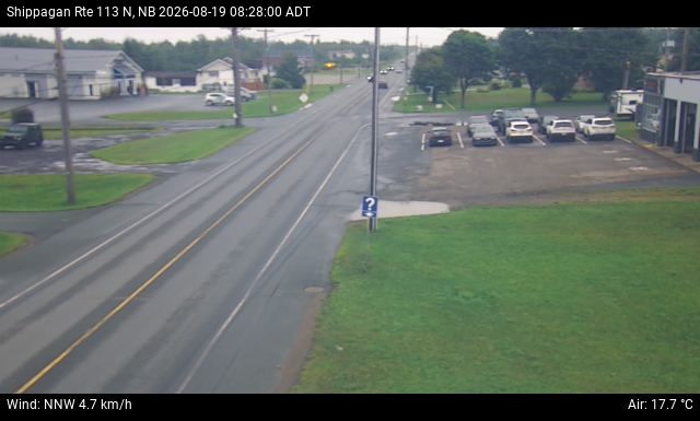 Web Cam image of Shippagan (NB Highway 113)