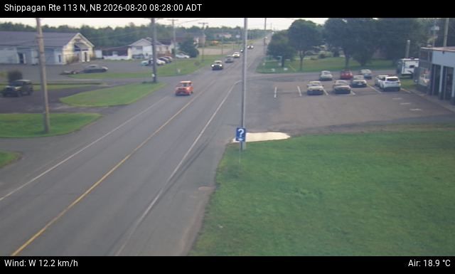 Web Cam image of Shippagan (NB Highway 113)