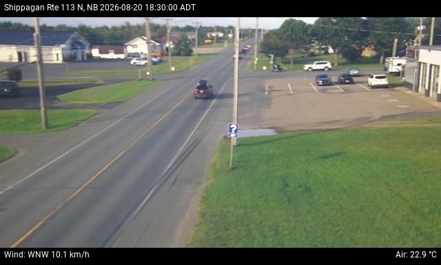 Web Cam image of Shippagan (NB Highway 113)