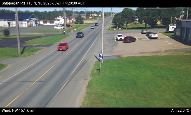 Web Cam image of Shippagan (NB Highway 113)