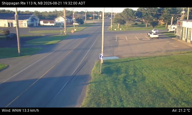Web Cam image of Shippagan (NB Highway 113)