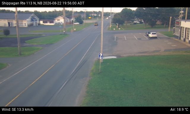 Web Cam image of Shippagan (NB Highway 113)
