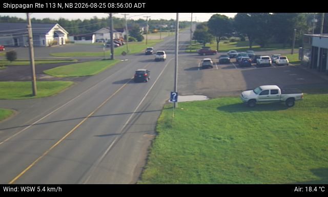 Web Cam image of Shippagan (NB Highway 113)