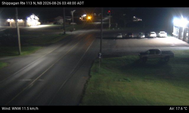 Web Cam image of Shippagan (NB Highway 113)