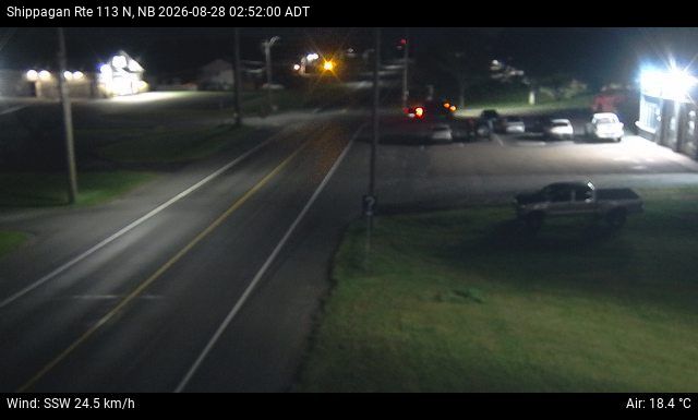 Web Cam image of Shippagan (NB Highway 113)