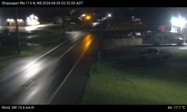 Web Cam image of Shippagan (NB Highway 113)