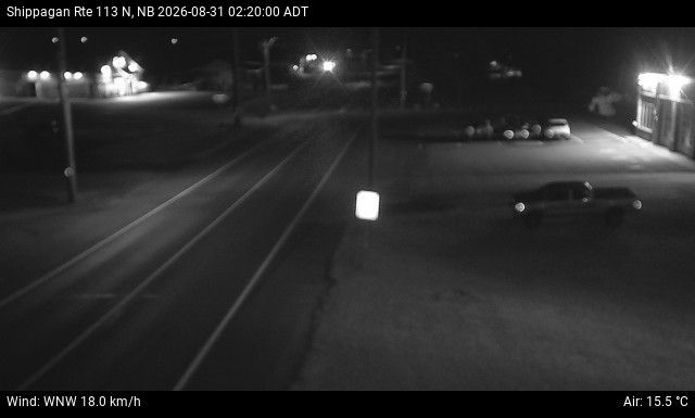 Web Cam image of Shippagan (NB Highway 113)