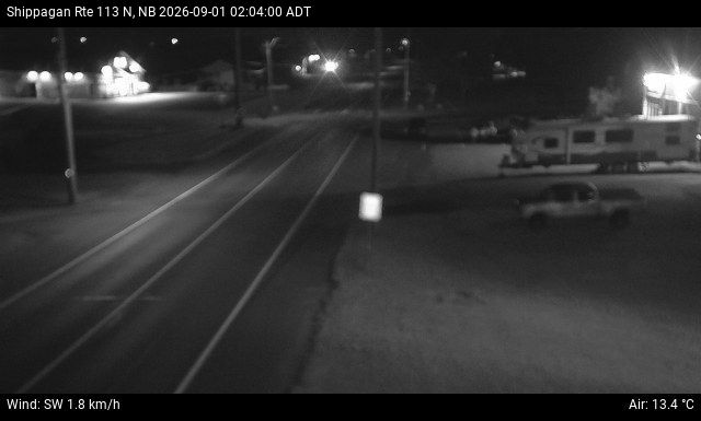 Web Cam image of Shippagan (NB Highway 113)