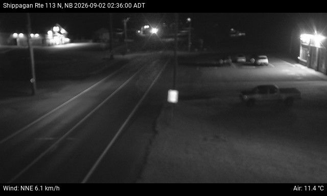 Web Cam image of Shippagan (NB Highway 113)