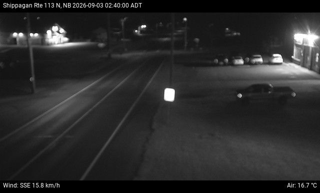 Web Cam image of Shippagan (NB Highway 113)
