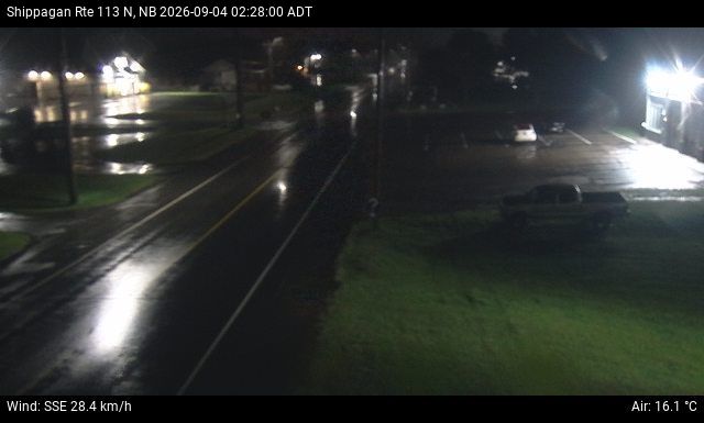 Web Cam image of Shippagan (NB Highway 113)