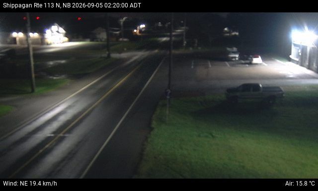 Web Cam image of Shippagan (NB Highway 113)