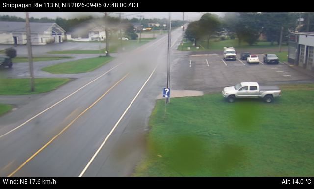Web Cam image of Shippagan (NB Highway 113)