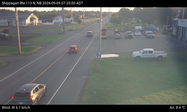 Web Cam image of Shippagan (NB Highway 113)